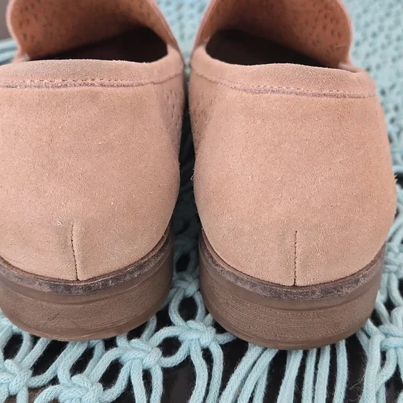 Clarks Collection Trish Calla Sand Suede Loafers - Picture 9 of 10